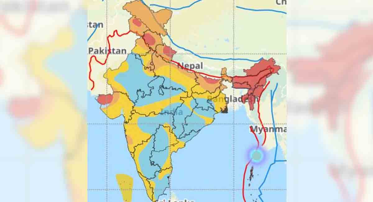 Earthquake of 4.1 magnitude strikes Andaman and Nicobar Island