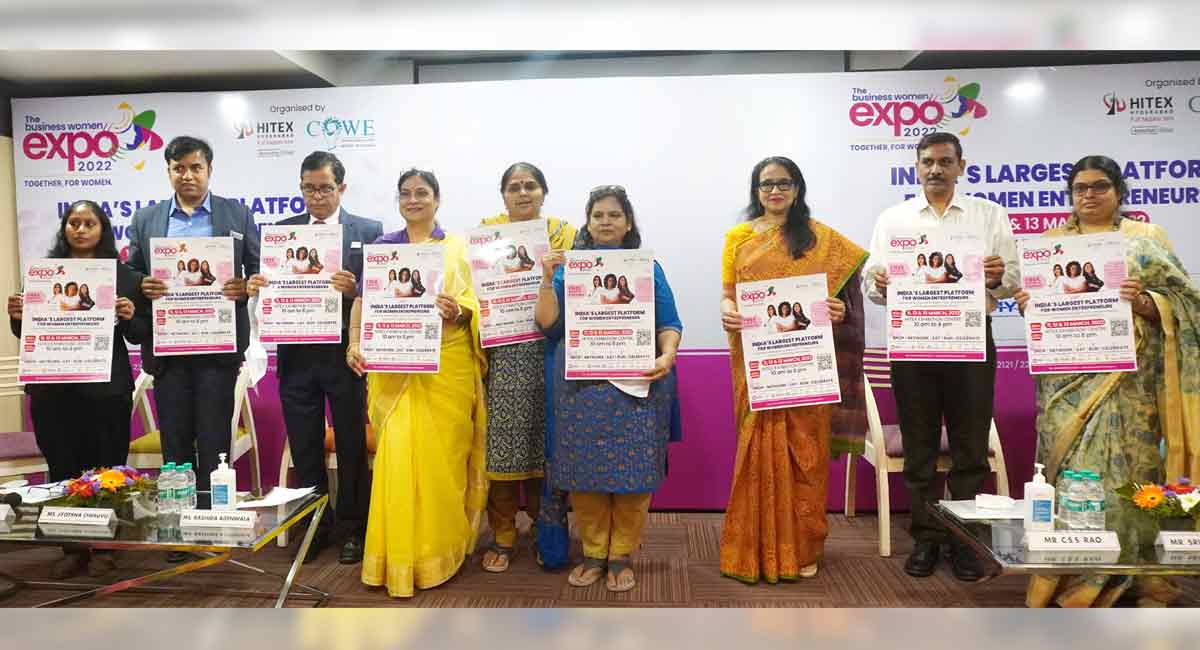 India’s largest women-owned businesses expo to be held at HITEX for 3 days