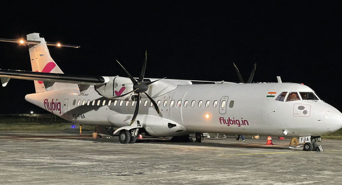 flybig to start Indore-Gondia-Hyderabad flight operations from March 13