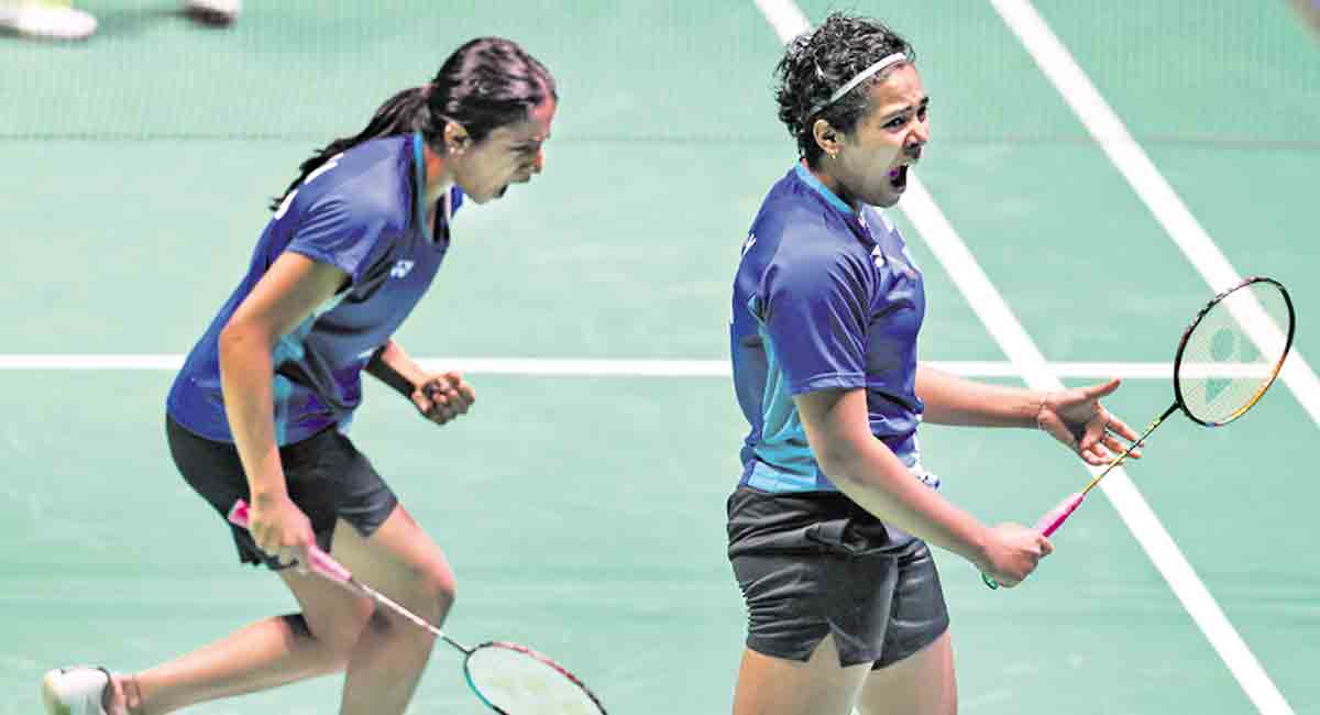 Treesa-Gayatri pair enter semis of All England Championships