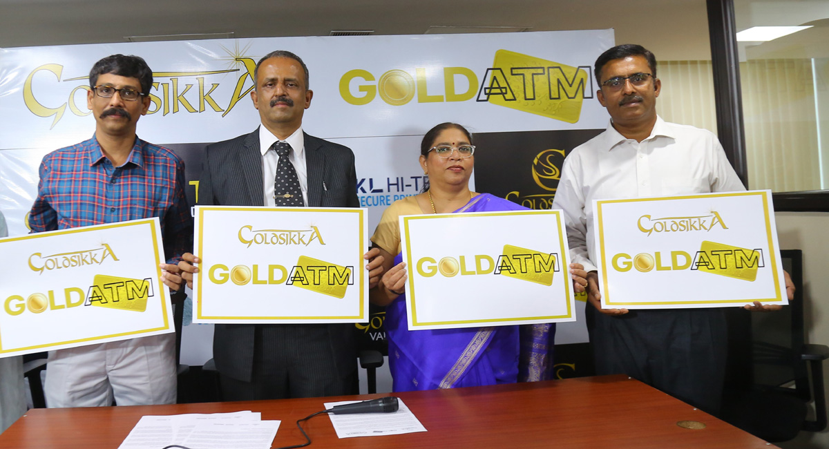 Hyderabadis can soon buy gold from ATM