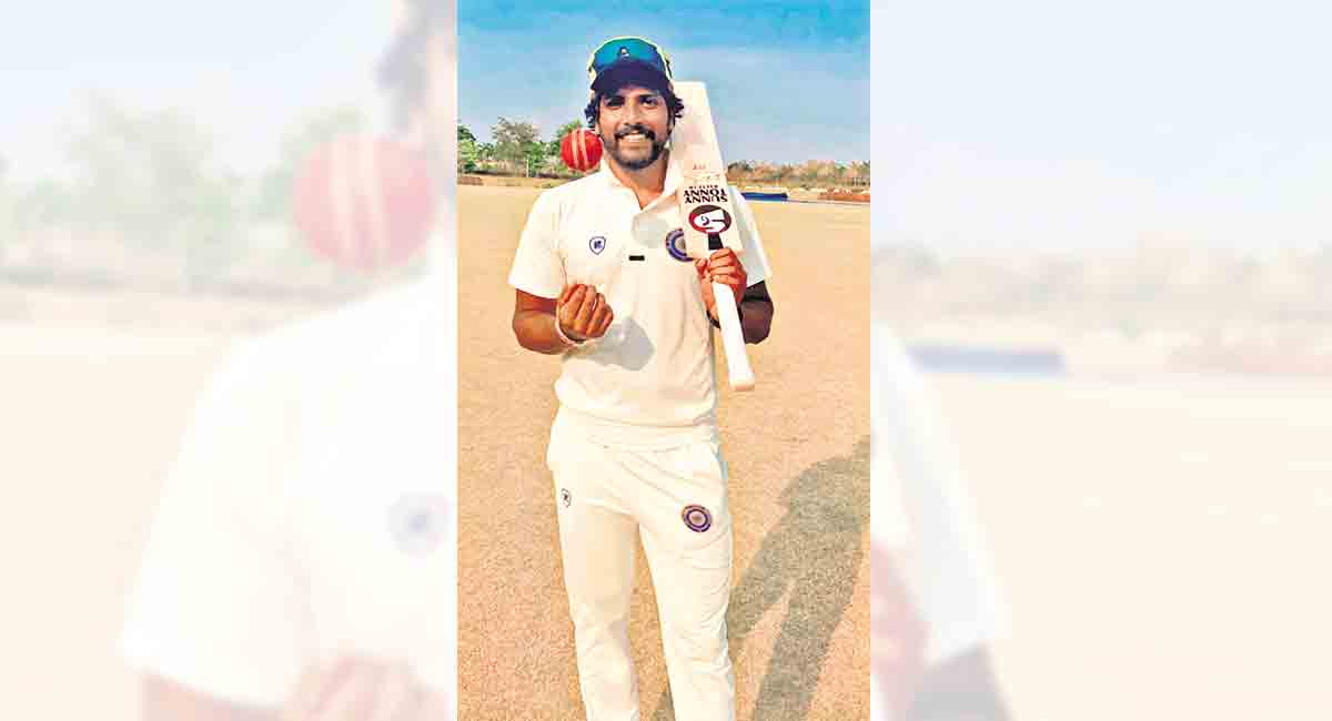 Ranji Trophy: Ravi Teja guides Hyderabad to victory