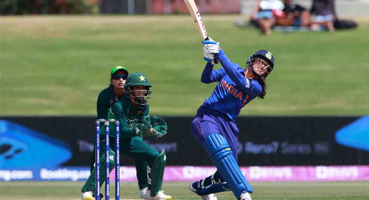 ICC women’s World Cup 2022: India post 244/7 against Pak in opener