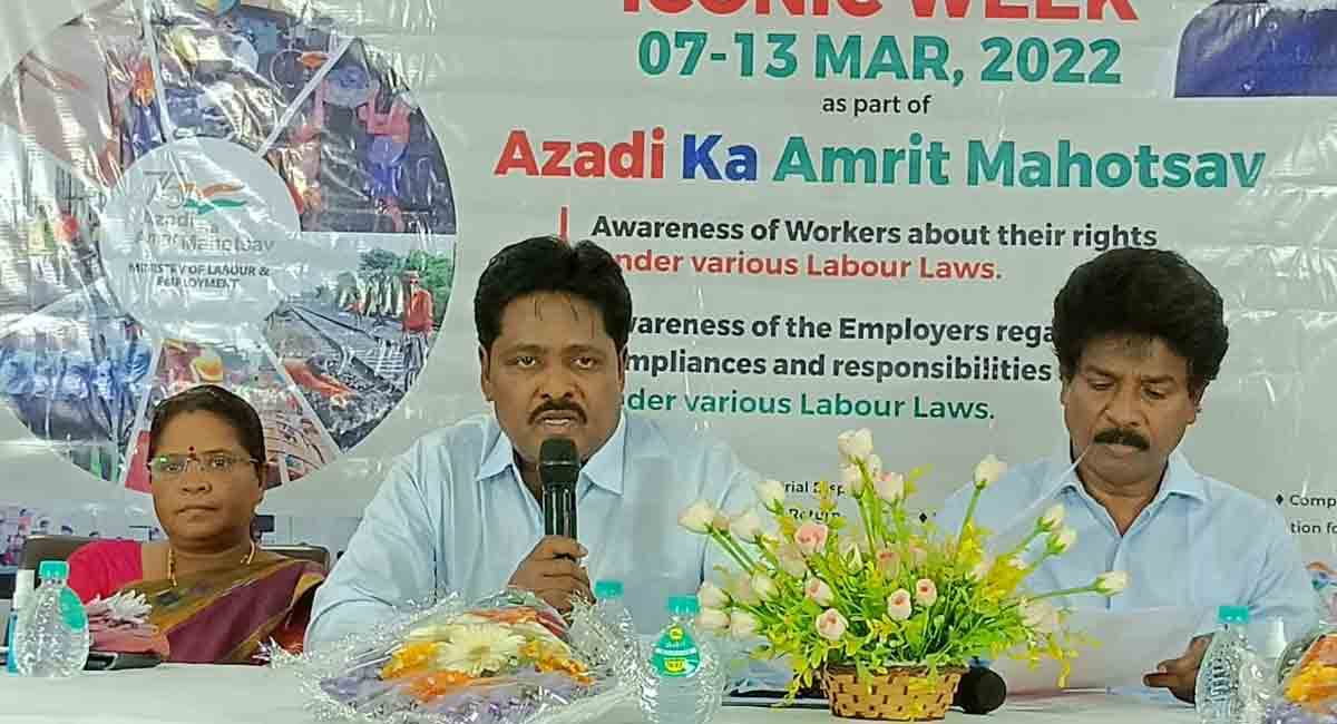 Kothagudem: Officials and contractors asked to uphold contract worker’s rights