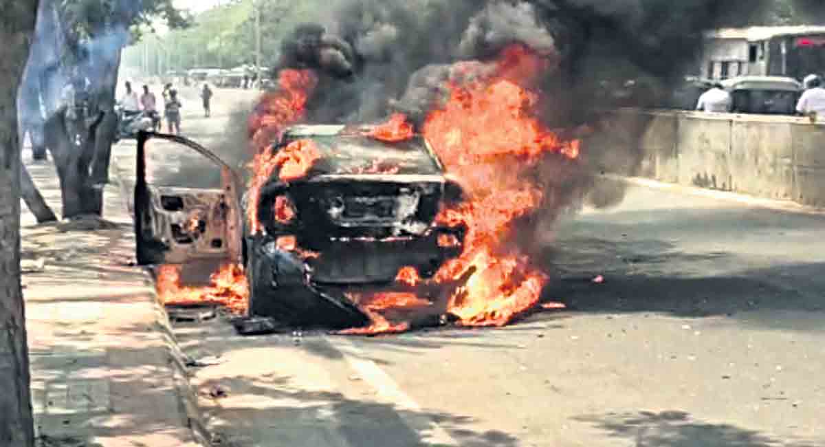 Hyderabad witnesses series of fire incidents on Wednesday