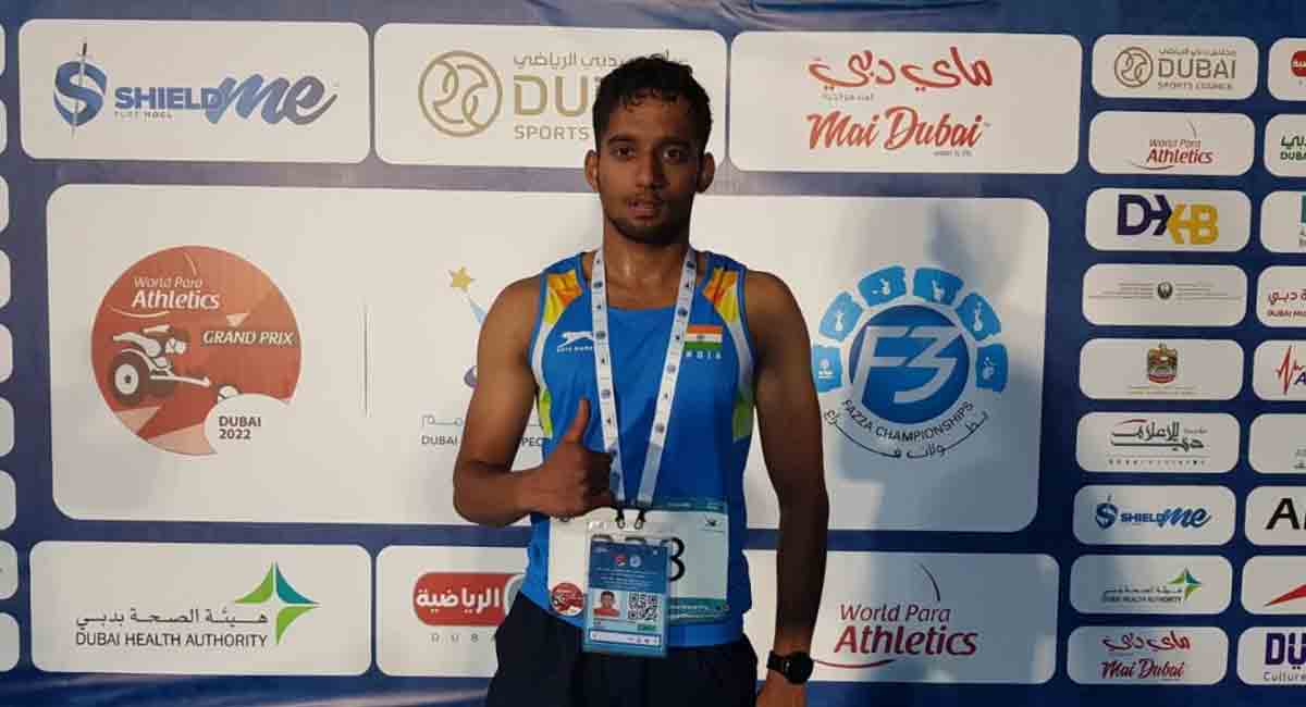 Blade runner Desai wins India’s first gold at Dubai 2022 Para Athletics GP
