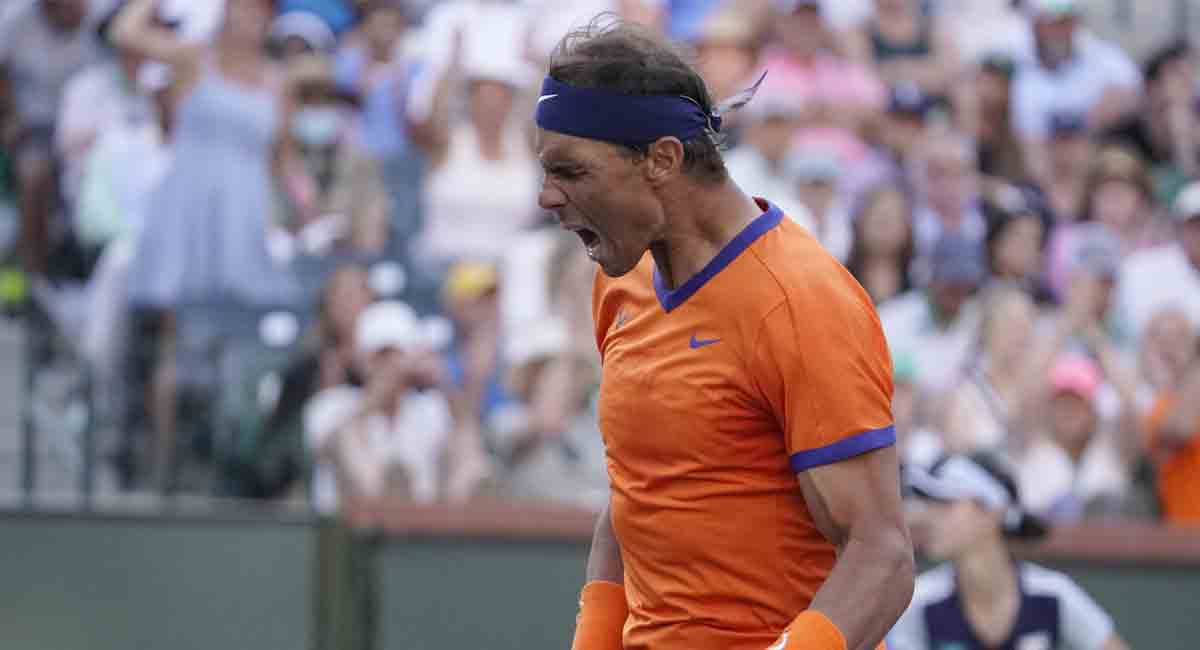 Nadal defeats Kyrgios to enter semis of BNP Paribas Open