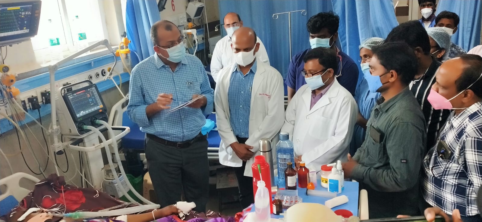 Rats bite patient in RICU of MGM hospital in Warangal