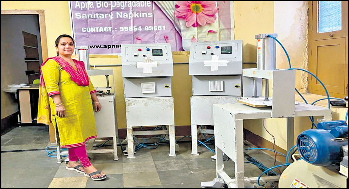 Going green with biodegradable sanitary pads