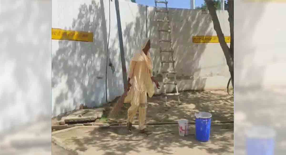 Mother of AAP MLA who defeated Channi still works as sweeper in govt school