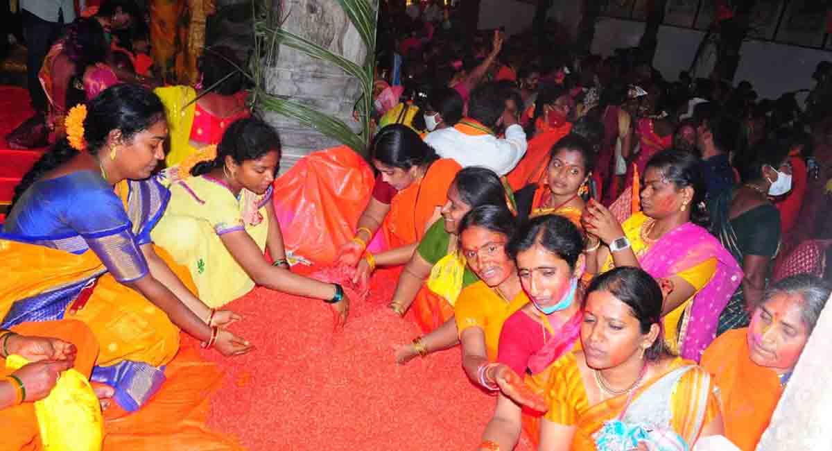 Preparations for Sri Rama Navami begin at Bhadradri Temple