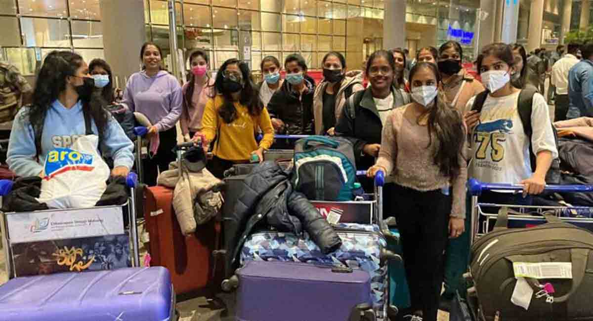 377 Telangana residents returned from Ukriane since Feb 26