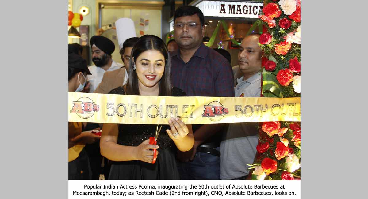 Absolute Barbecues launches its 50th outlet in Hyderabad