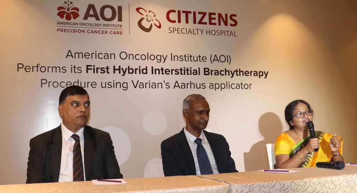 Hyderabad: AOI performs India’s first hybrid interstitial brachytherapy procedure