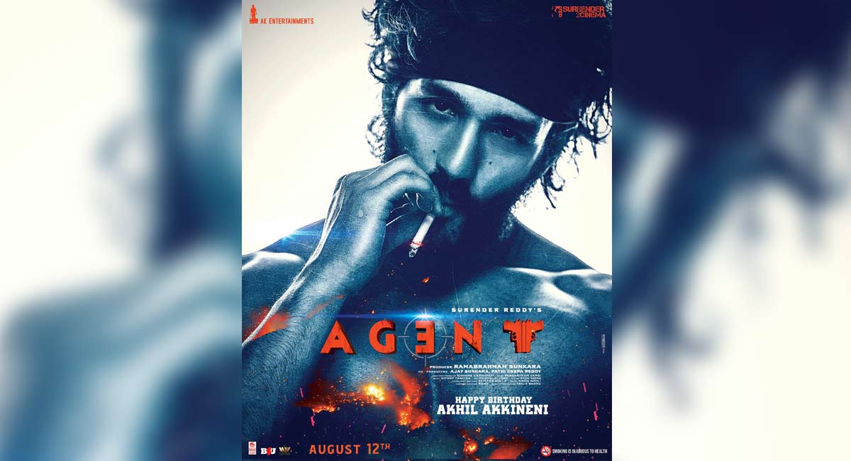 ‘Agent’ Akhil Akkineni shows off his beefy bod in special b’day poster