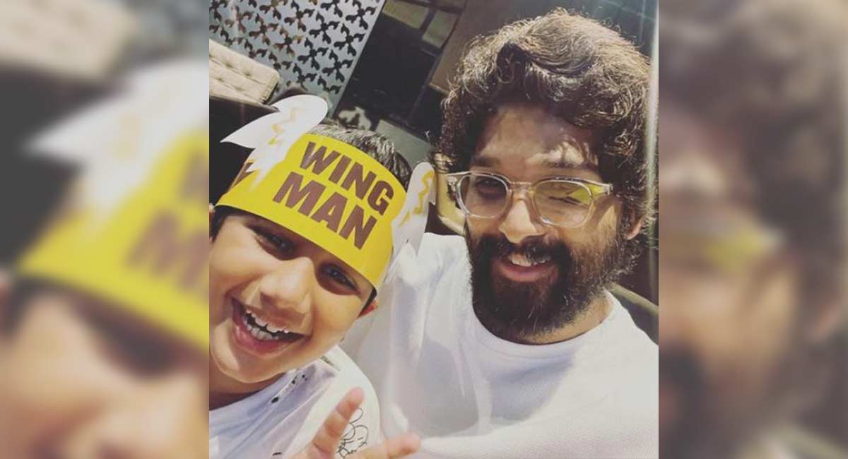 Allu Arjun pens heartfelt note for his ‘sweetest soul’ Allu Ayaan
