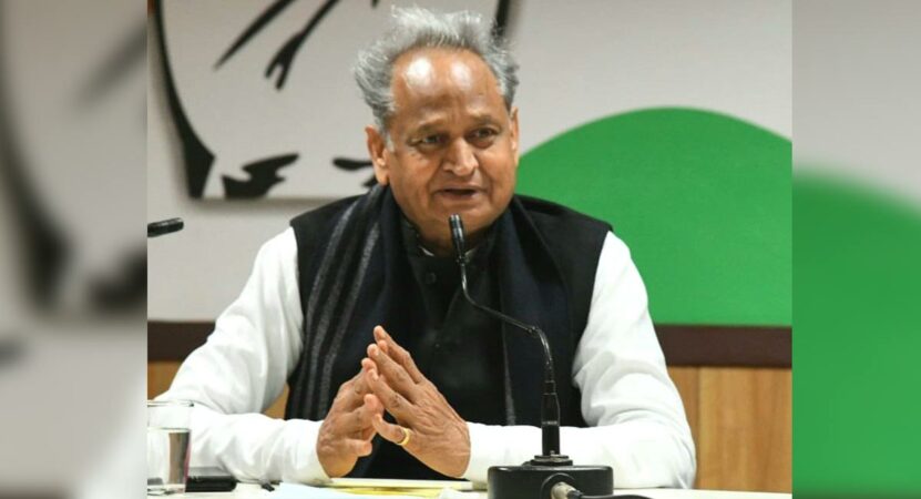 My resignation permanently with Sonia Gandhi: Ashok Gehlot
