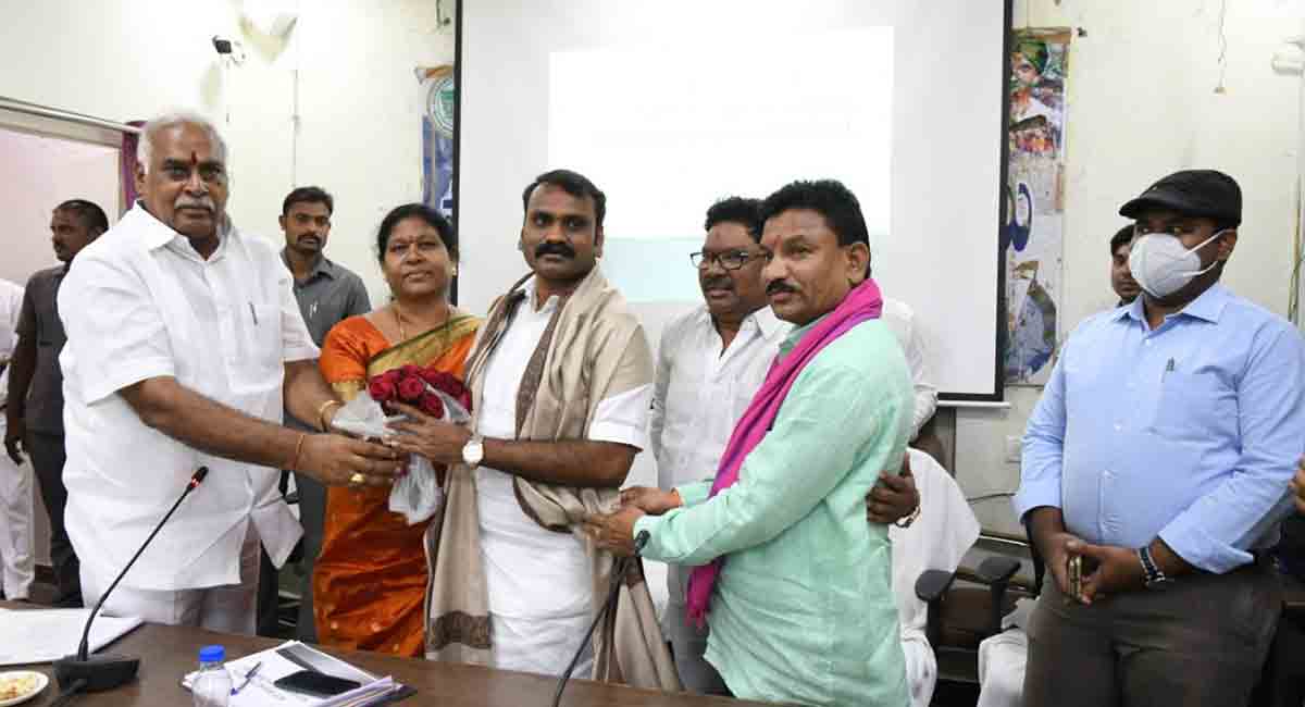 Keep Asifabad in forefront in all fields: Union Minister