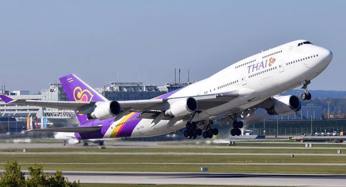 Bengaluru: Tyre of Thai Airways plane bursts, 150 people escape unhurt