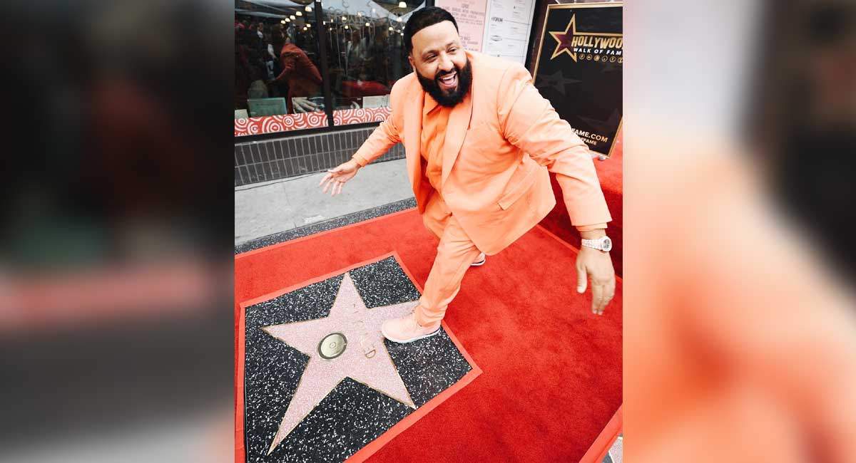 DJ Khaled awarded Hollywood Walk of Fame star