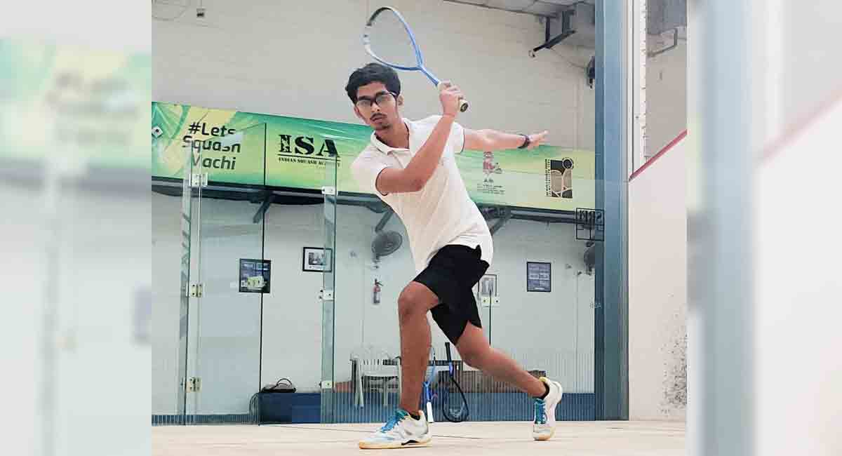 Hyderabad’s Dhruv Kumar selected for U-19 Asian squash trials