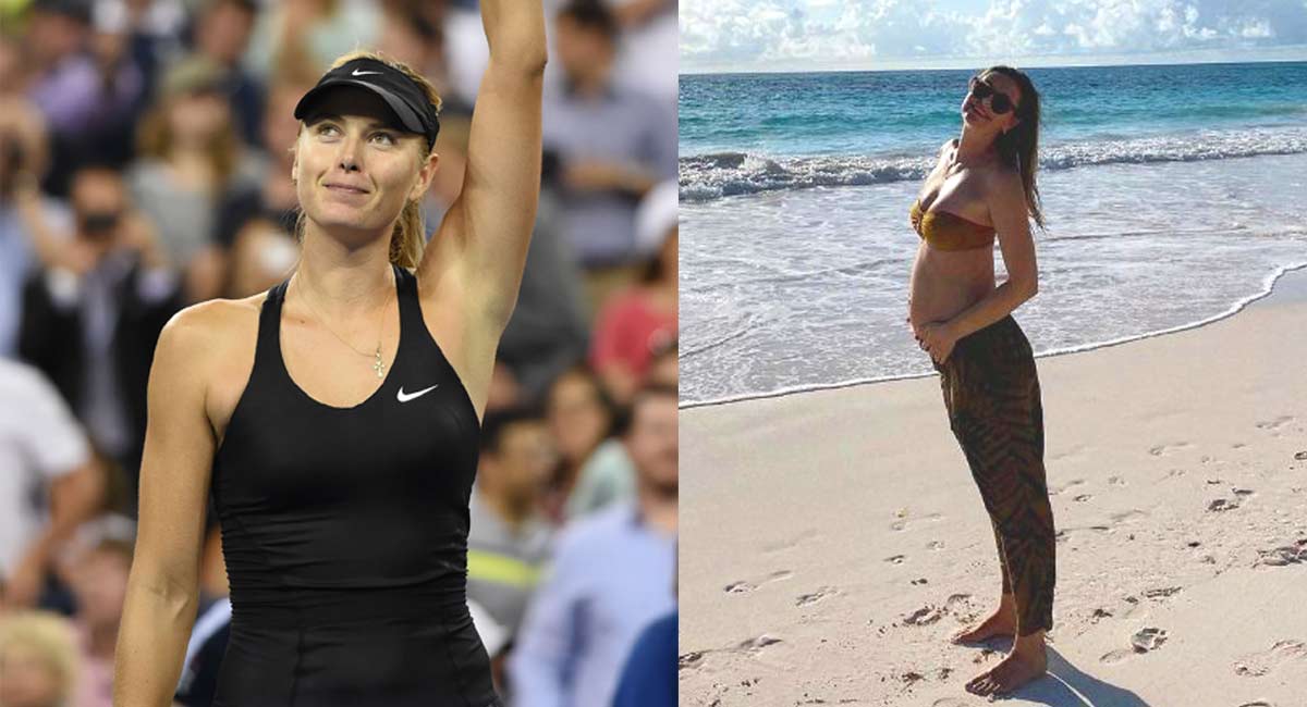 Former tennis ace Sharapova announces pregnancy on 35th birthday