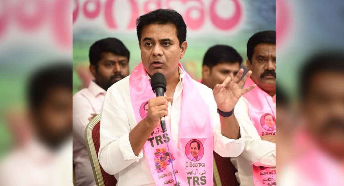 Fuel prices can be lowered by 30%, says KT Rama Rao