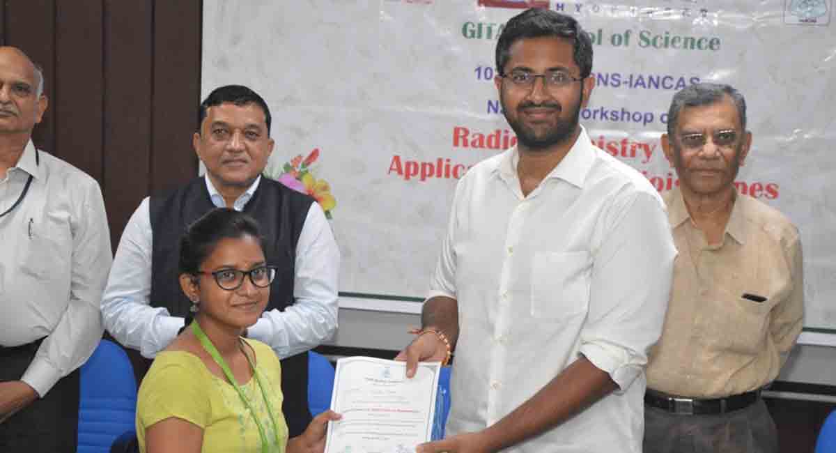 Find a medicine for cancer treatment: GITAM President to students