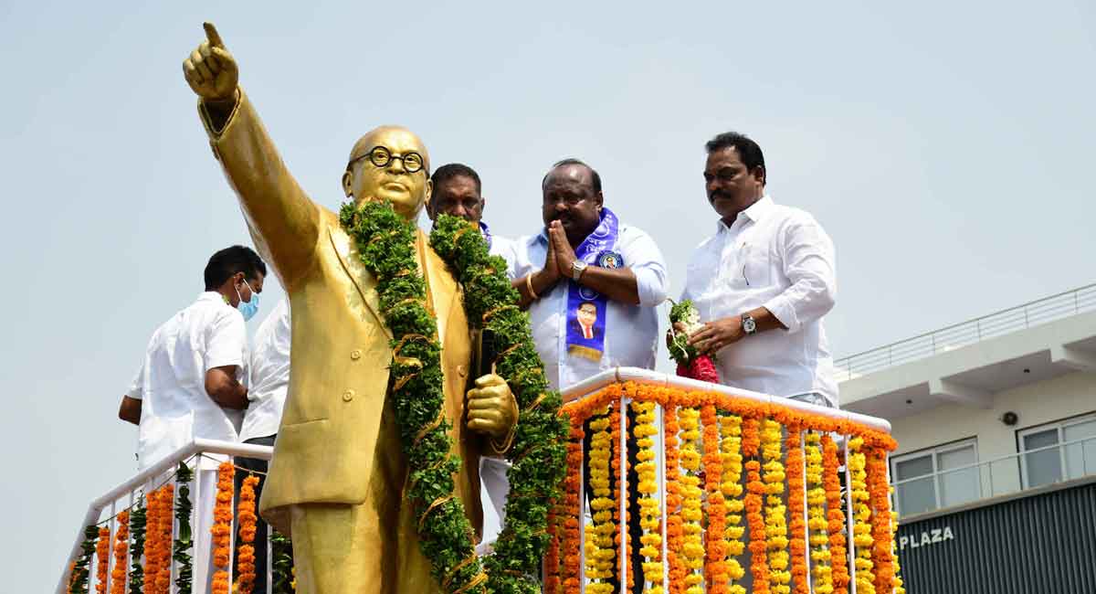 Dr BR Ambedkar is the pride of India: Gangula Kamalakar