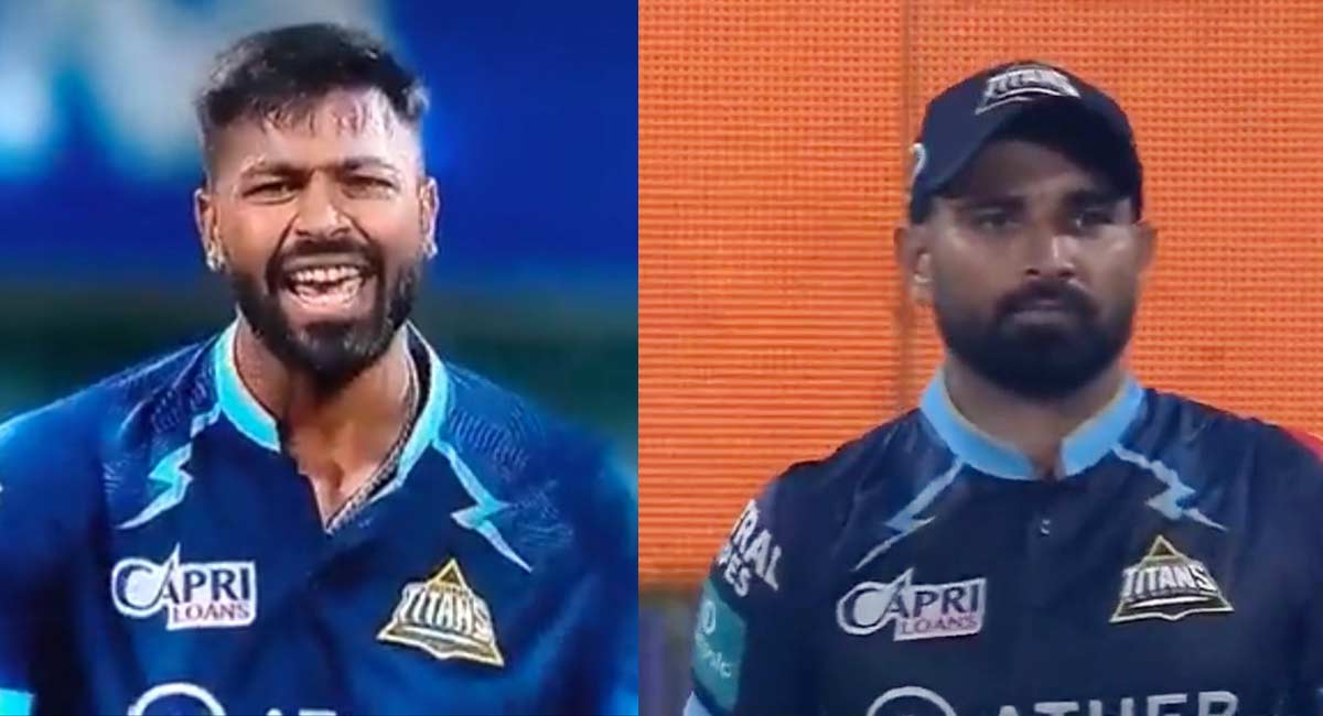 Hardik Pandya roasted on social media for screaming at senior pro Shami