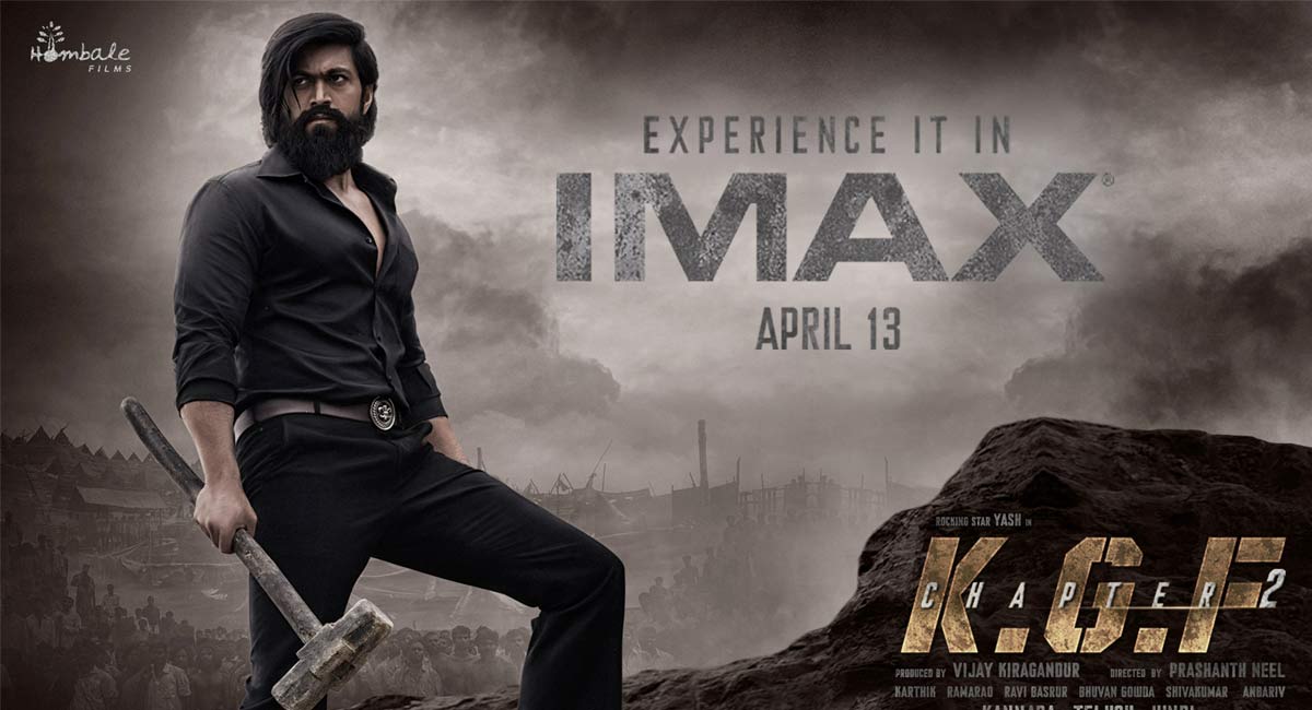 IMAX unveils Yash’s ‘dhamakedaar’ fierce look in ‘K.G.F. Chapter 2’ poster