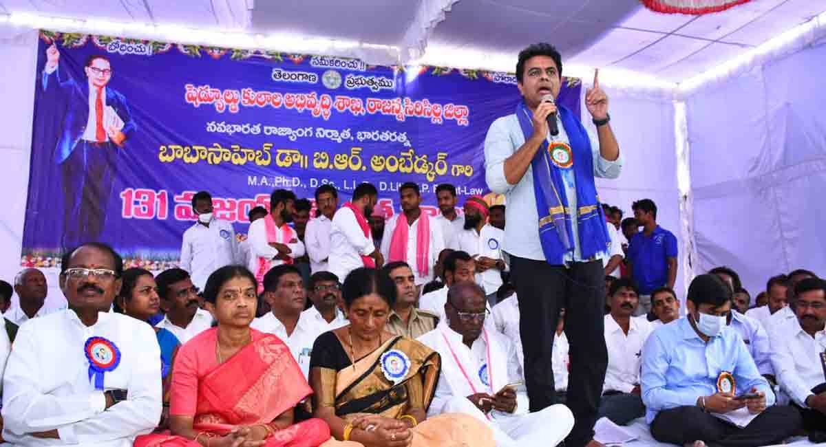 Development takes back seat due to caste, religion conflict: KTR
