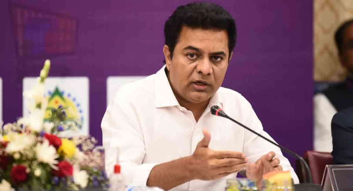 KTR offers to arrange vehicle for Bandi Sanjay to visit Karnataka