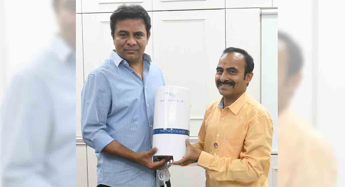 Telangana: Rural innovator creates device to neutralise virus