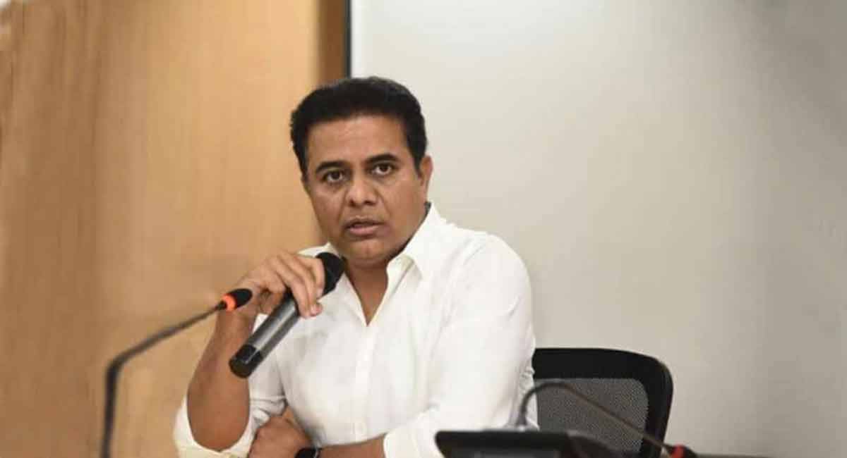 KTR takes jibe at Prime Minister Narendra Modi’s ‘Acche din’