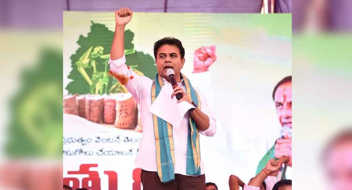 BJP playing havoc with lives of farmers: KTR