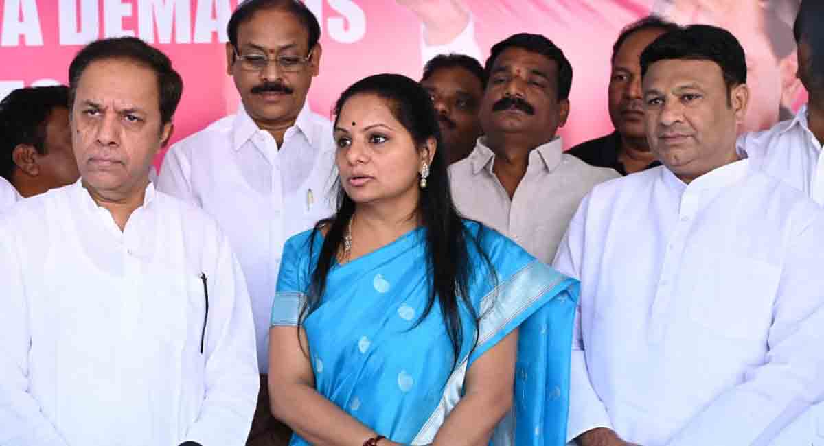 Union govt policies are threat to national food security system: Kavitha