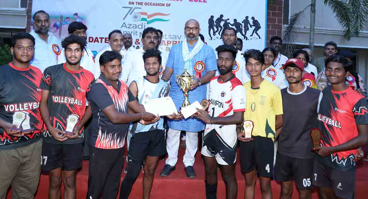 MLRIT bags top honours in State-level sports meet