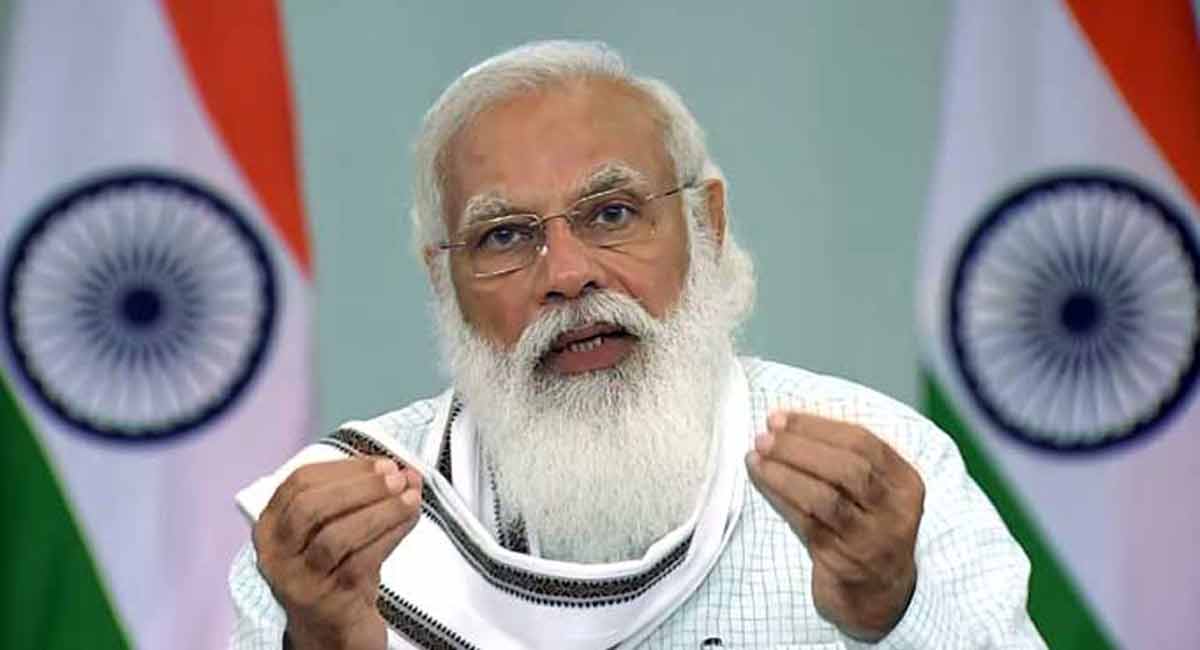 PM Modi buys ticket before inaugurating ‘Pradhanmantri Sangrahalaya’