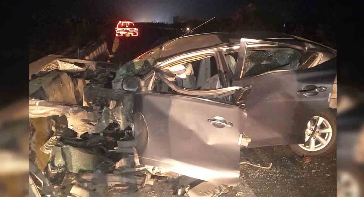 NRI couple on way home die in accident, hours after landing in Hyderabad