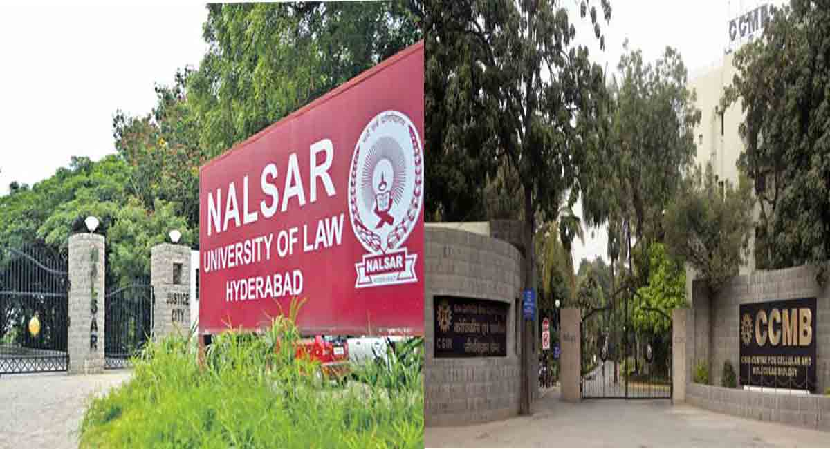NALSAR, AIC-CCMB sign MoU on collaboration