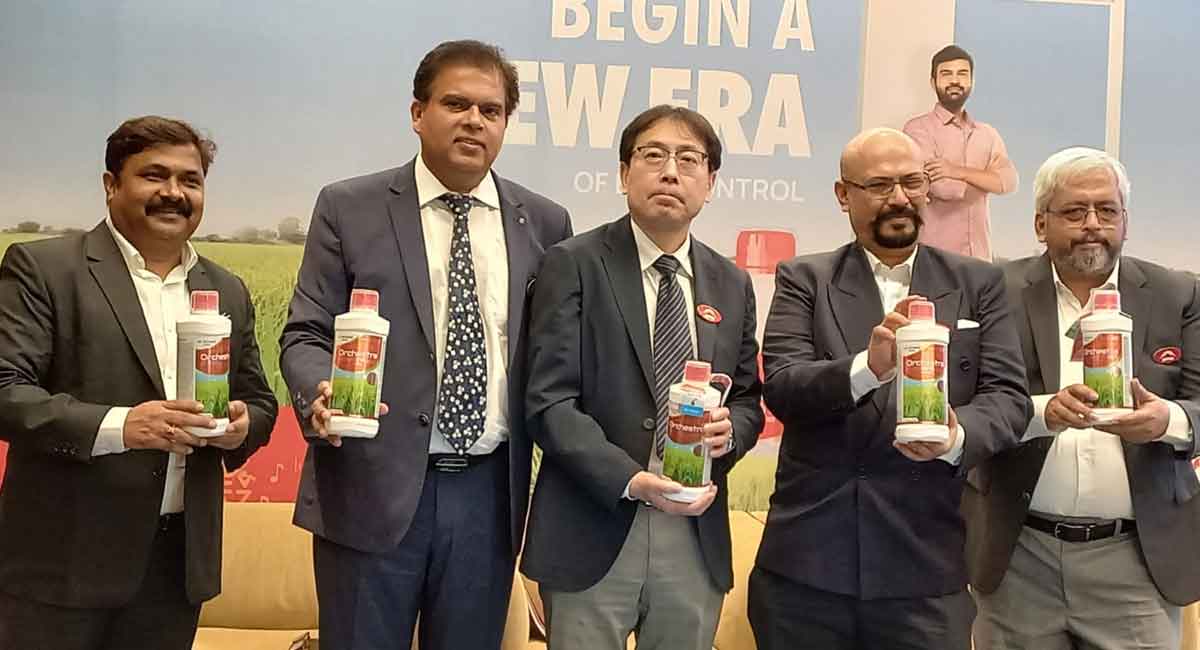Hyderabad: Nichino India launches Orchestra to fight pests in rice