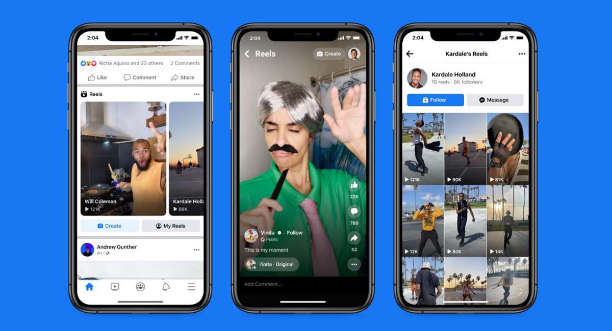 Now share video from 3rd-party apps directly on Facebook Reels