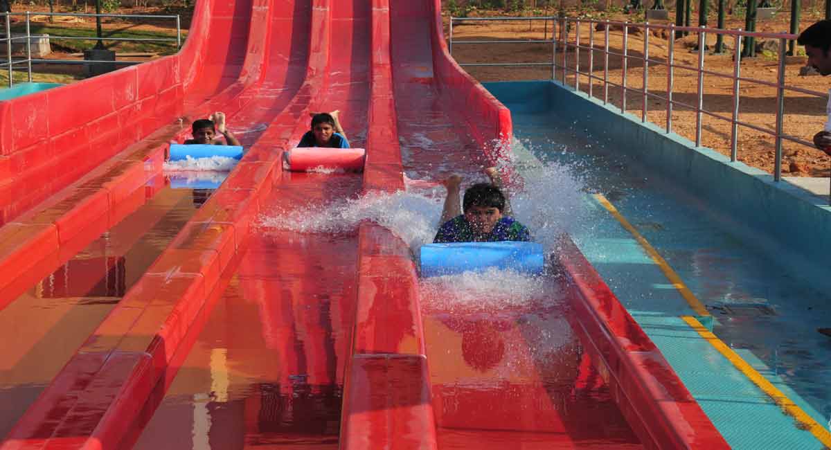 Visit these water parks in Hyderabad to have chill day by the pool