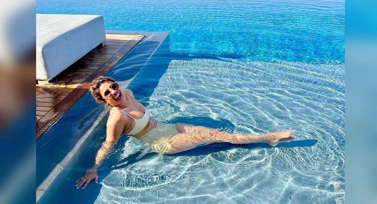 Priyanka Chopra shares steamy poolside pictures, this is how Nick reacted
