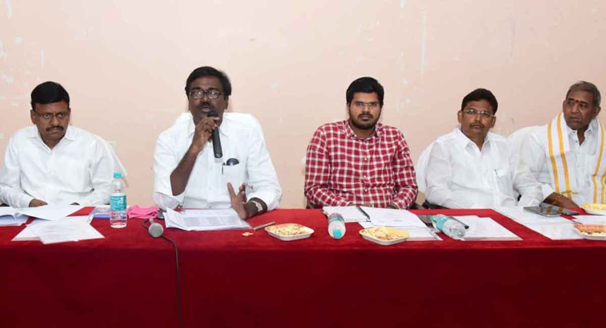 Yasangi paddy procurement to begin from April 14 in Khammam: Puvvada