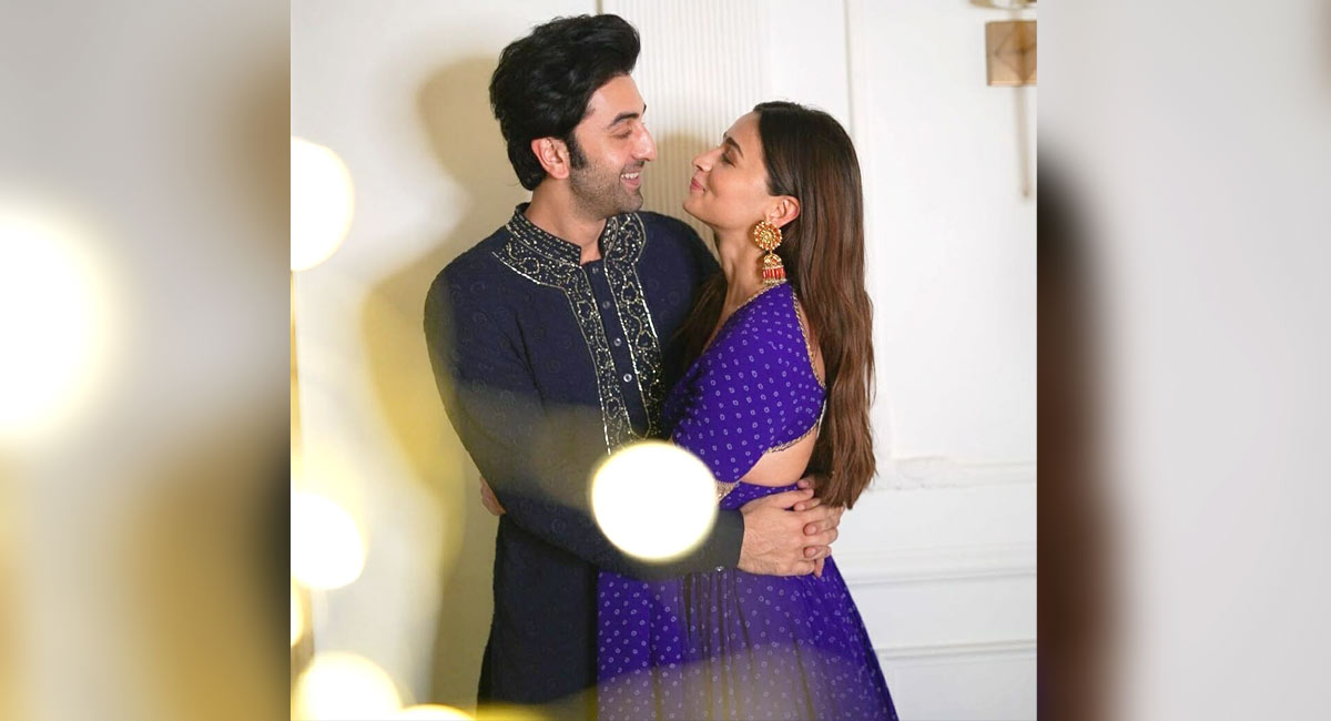 R K Studio illuminated with lights ahead of Ranbir, Alia’s rumoured wedding