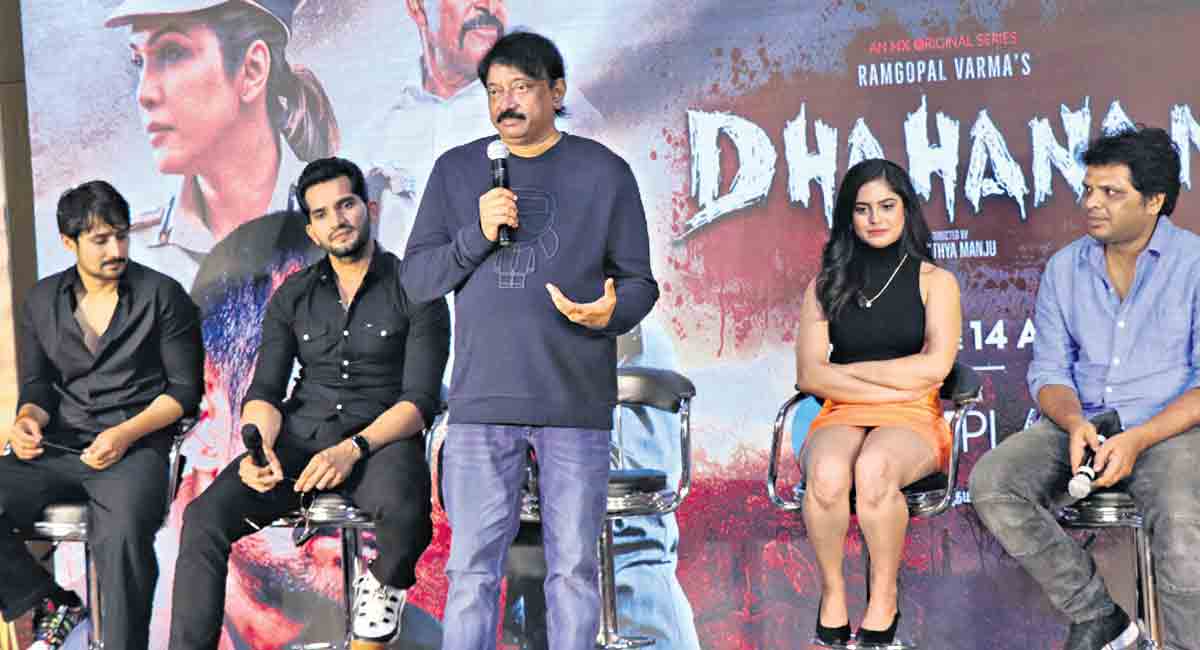 RGV returns with revenge drama ‘Dhahanam’