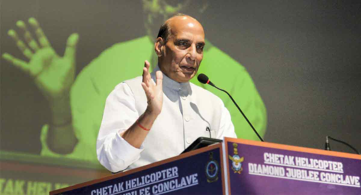 India does not support aggression of any kind: Rajnath Singh