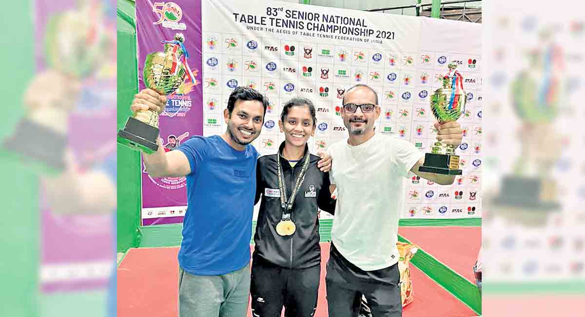 Akula Sreeja, the new queen of Indian table tennis